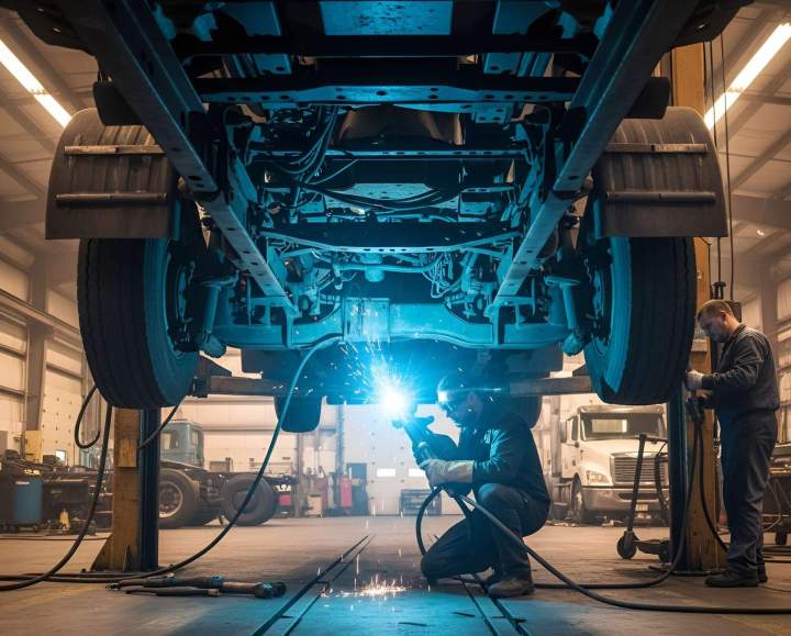 Professional frame repair for safety and structural integrity