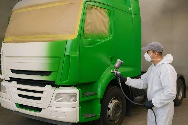 Truck painting service Mississauga